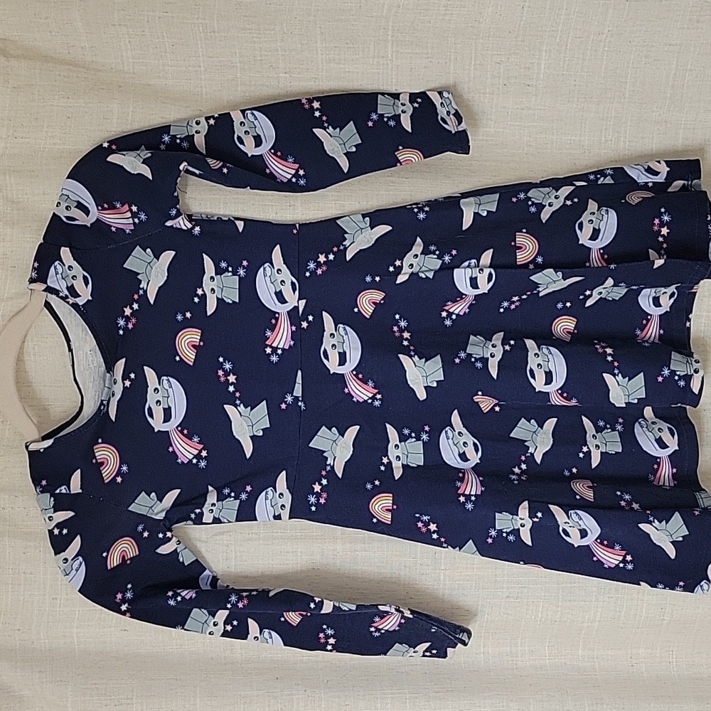 Jumping Beans Baby Yoda Dress